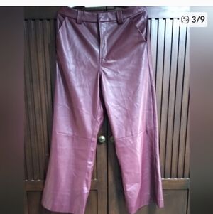 Wide LegThe Mia Coated High Waist Ankle Wide Leg Jeans